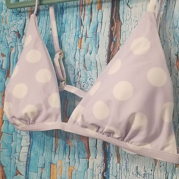 SUGAR Coast by Lolli Swim polka dot bikini top - Picture 3 of 9